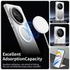 Тонкий противоударный чехол для телефона Honor X9B X9C с матовым покрытием против отпечатков пальцев и магнитной фиксацией