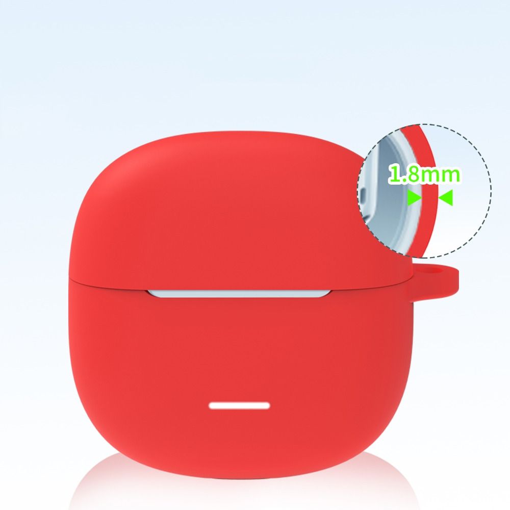 Силиконовый чехол для беспроводных Bluetooth-наушников Redmi Buds 6 lite, защитный чехол, защита от царапин, чехол для наушников