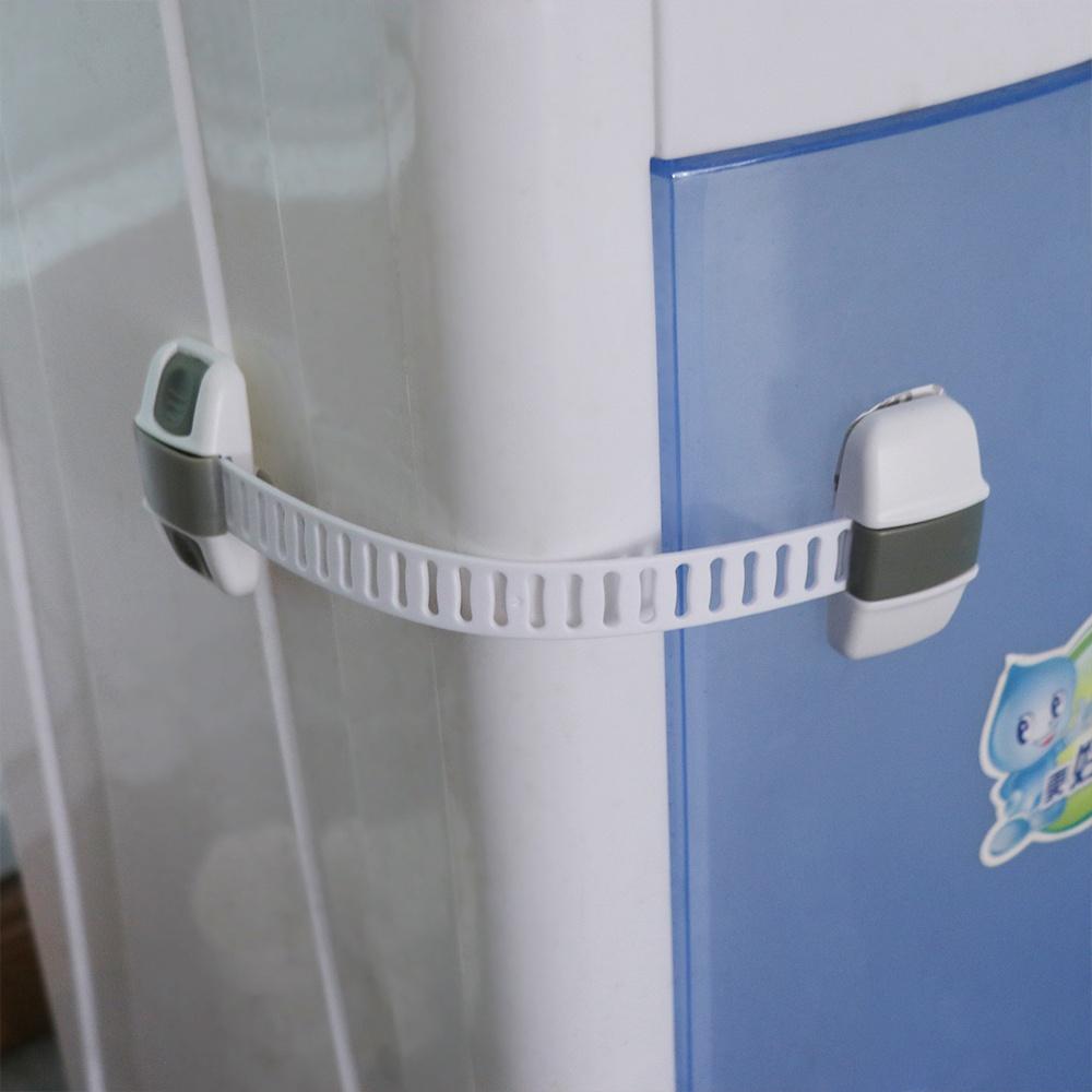 Plastic Drawer Locks Anti-Clamp Refrigerator Safety Buckle Child Safety Lock  Child Protection