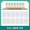 Совместимо для робота-пылесоса ABIR X8 Боковая щетка Hepa-фильтр Аксессуары Замена Насадка Комплект запасных частей
