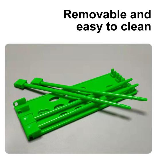 Yousheng Держатель для колец на лапку птицы Высокая прочность Большая вместимость ABS Держатель для колец на лапку голубя Стойка-вешалка для ножных колец птиц Товары для домашних животных