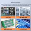 netLINK OM3 10 Gigabit Multimode Duplex SC-LC Fiber Optic Patch Cable