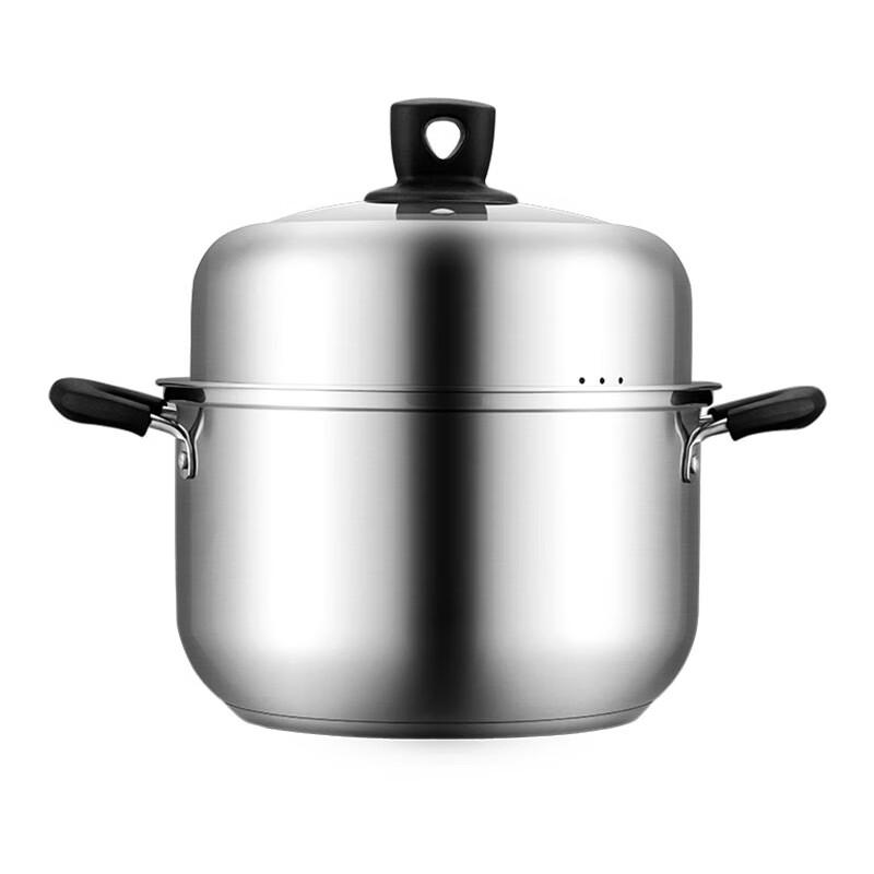 COOKER KING Stainless Steel Soup & Steamer Pot CK82015