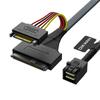 OIKWAN HD To NVMe SSD Mini-SAS (SFF-8643) U.2 (SFF-8639) Cable, 2.6ft