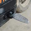 Thickened Aluminum Zinc Zinc Alloy Electric Vehicle Pedal Sturdy Foldable Footrest  Modification Parts