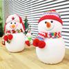 Party Snowman Doll 24cm, Fur Hat, 1 Piece