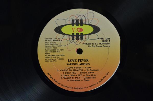 Виниловая пластинка РАЗЛИЧНЫЕ Love Fever VPRL1248 VP Records 1992 США Регги Ска Даб Б/у