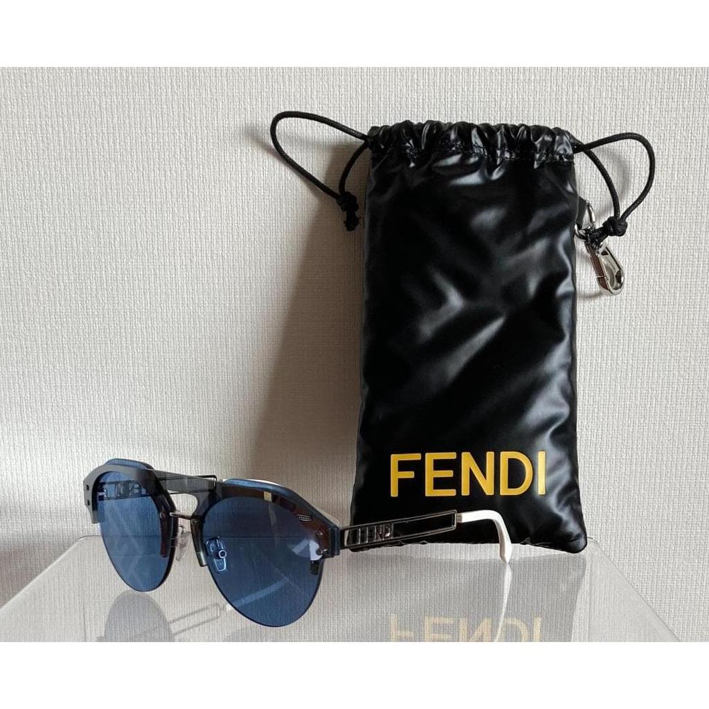 Used Fendi FE40027U Aviator Sunglasses