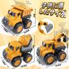Construction Vehicle Toy Alloy Mini Car Set of 3 with Movable Parts Dump Truck Excavator Mixer Truck Working Vehicle Work Vehicle Boys Indoor Play