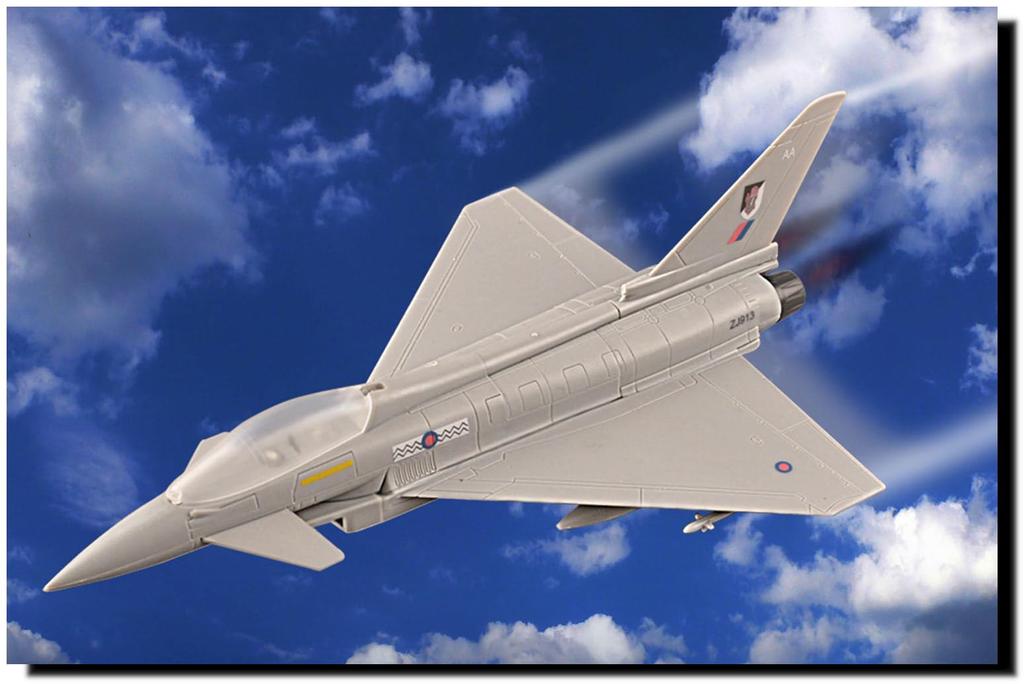 Hobby Boss Серия самолетов 200 мм EF-2000 Eurofighter Typhoon Пластиковая модель 81901