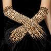Personality Ghost Claw Mittens Long Sleeve Cosplay Gloves Halloween Gloves  Festival
