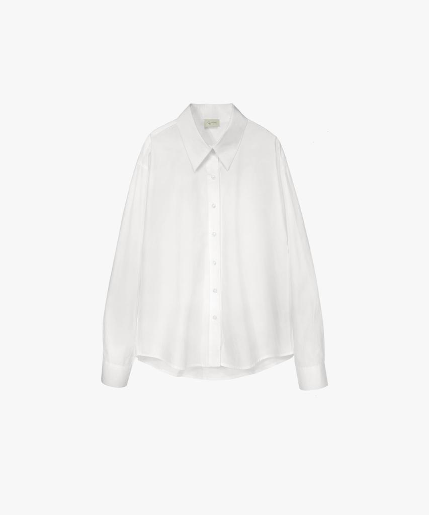 LOSSYROW Bio Cotton Washing Shirt White