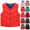 Children's Vests Autumn And Winter Baby Padded Jackets For Boys And Girls Warm Clips