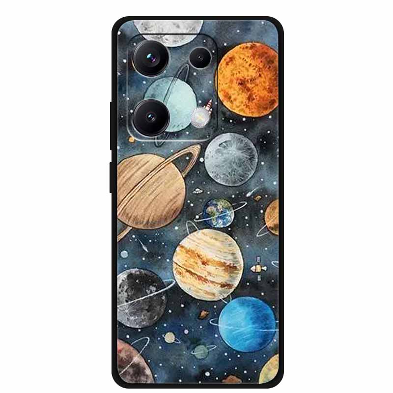 For Xiaomi Redmi Note 14S Case 2025 Soft Black TPU Phone Case Redmi Note 14S Silicone Back Cover For Redmi Note 14S 14 s Fundas