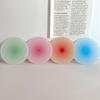 1 Pc Gradient Colour Non-slip Acrylic Coasters Po Props Bar Cafe Desktop Decorations Mug Cup Mat