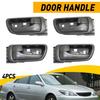 Ручка Двери Для Toyota Camry 2002-2006 Передняя Задняя Внутренняя Серая Пластиковая Комплект из 4 шт.