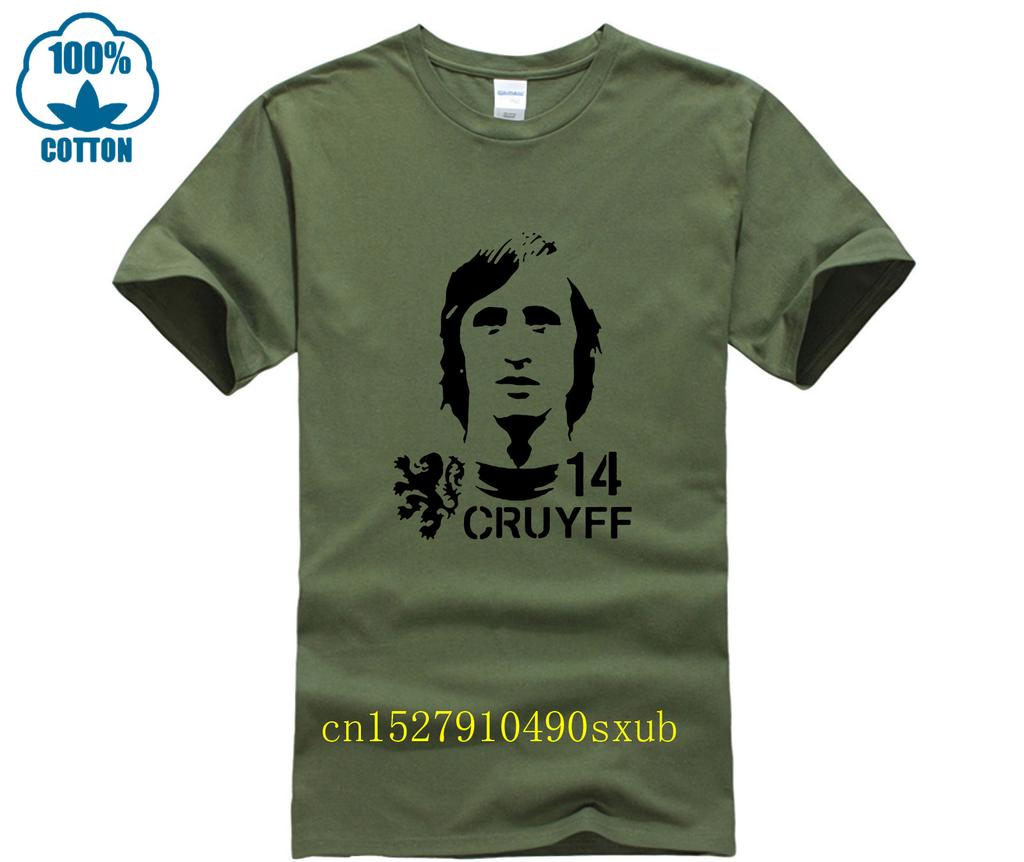 Funny Unisex T Shirt Hendrik Johannes Cruyff Holland Nederland Ajax The Godfather 100 Cotton T Shirt