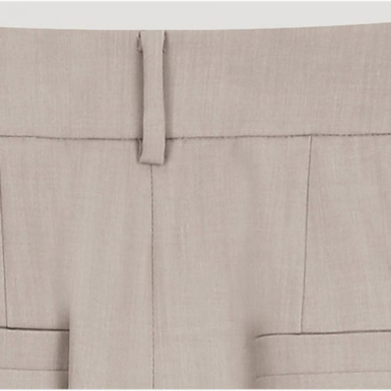 [Она S пропустила] Формальные широкие брюки SwwSlo11080 Be