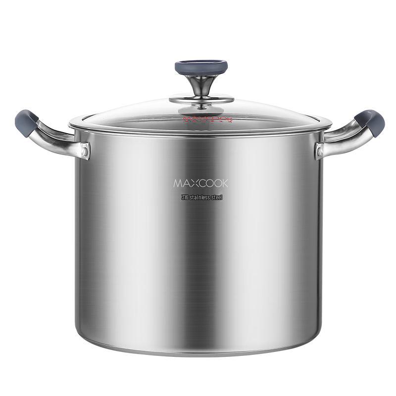 maxcook Кастрюля с композитным дном из нержавеющей стали 316L