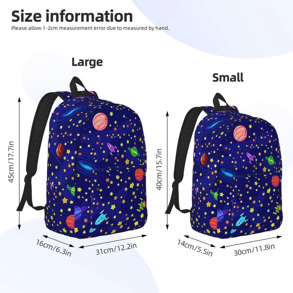Рюкзак "Звездное небо Космос Галактика Солнце Луна Горячая Распродажа Daypack Большая Вместимость Детский Портфель Школьная Сумка Наплечные Сумки для Мужчин Женщин
