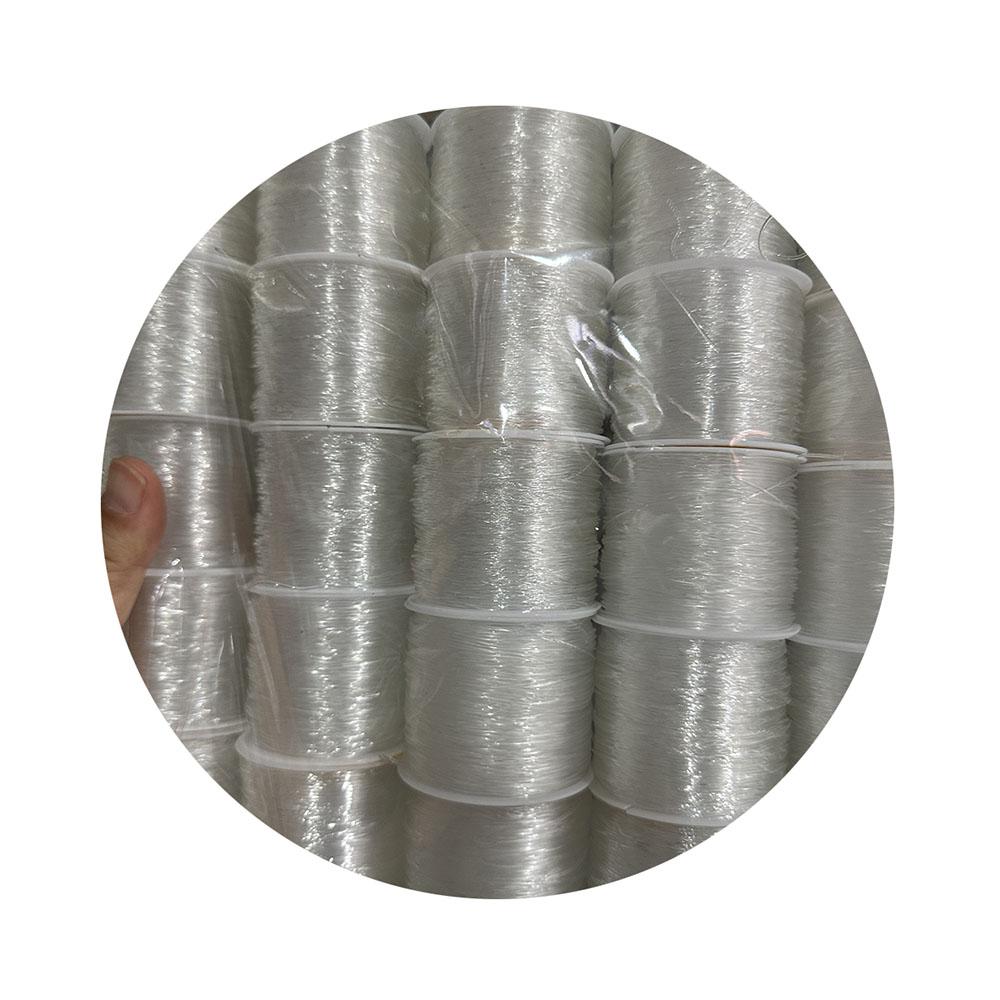 1Roll/10M 0.2mm Elastic Thread Flat Round Crystal Line Nylon Rubber Stretchy Cord for Jewelry Making Beading Bracelet 14colors
