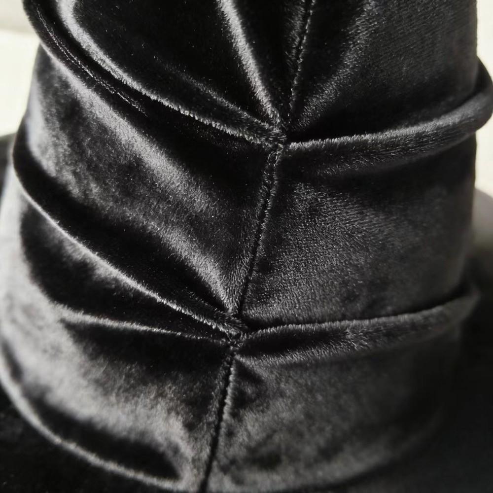 Large Brim Lolita Witch Hat Gothic Women's Wizard Cap Halloween Hat Cosplay Accessories