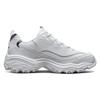 Skechers D'Lites 1.0 Height Increasing Casual Shoes Men's White (Unisex) Casual Shoes 52676 WBK