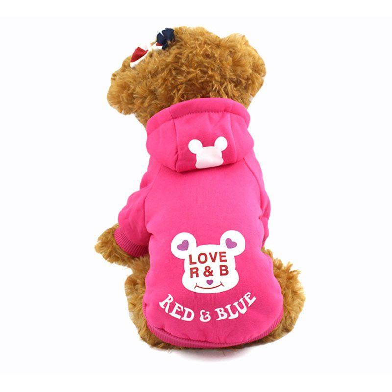 Уютная одежда для собаки Супермена, маленькая толстовка для питомца, пальто для зимней защиты и стиля