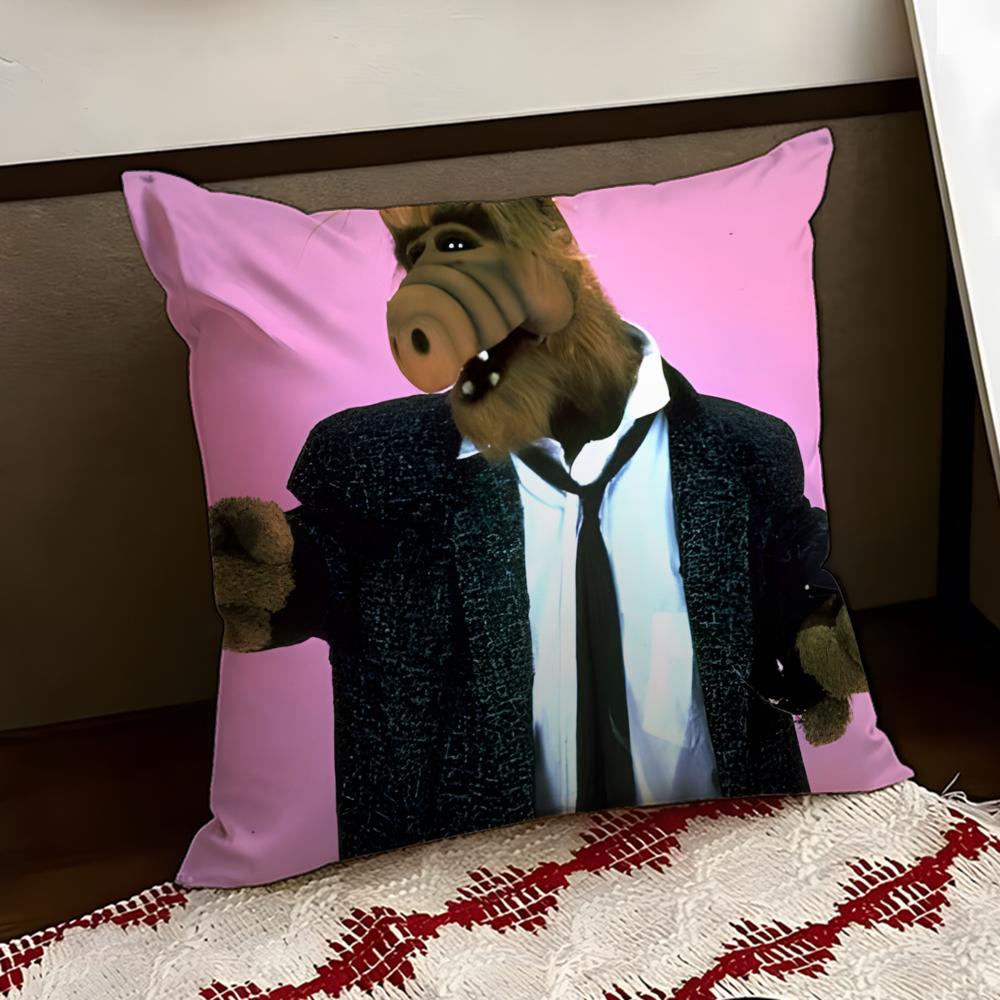 Movie AALF Cushion Cover Reversible Soft Durable Pillow Cover Home  Car MultiScene Use for Daily Comfort