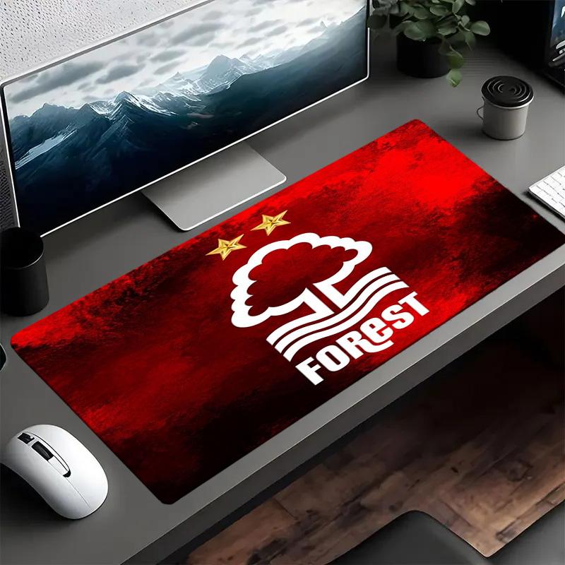 Коврик для мыши Nottingham Forest, Коврик для мыши, Игровой коврик для мыши, Коврик для клавиатуры, Декор для стола для компьютера, ноутбука, Подарок для фаната, Подарок на день рождения