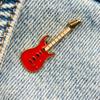 New Enamel Pin Electric Guitar Music Instrument Metal Connector Gift Birthday 1pc