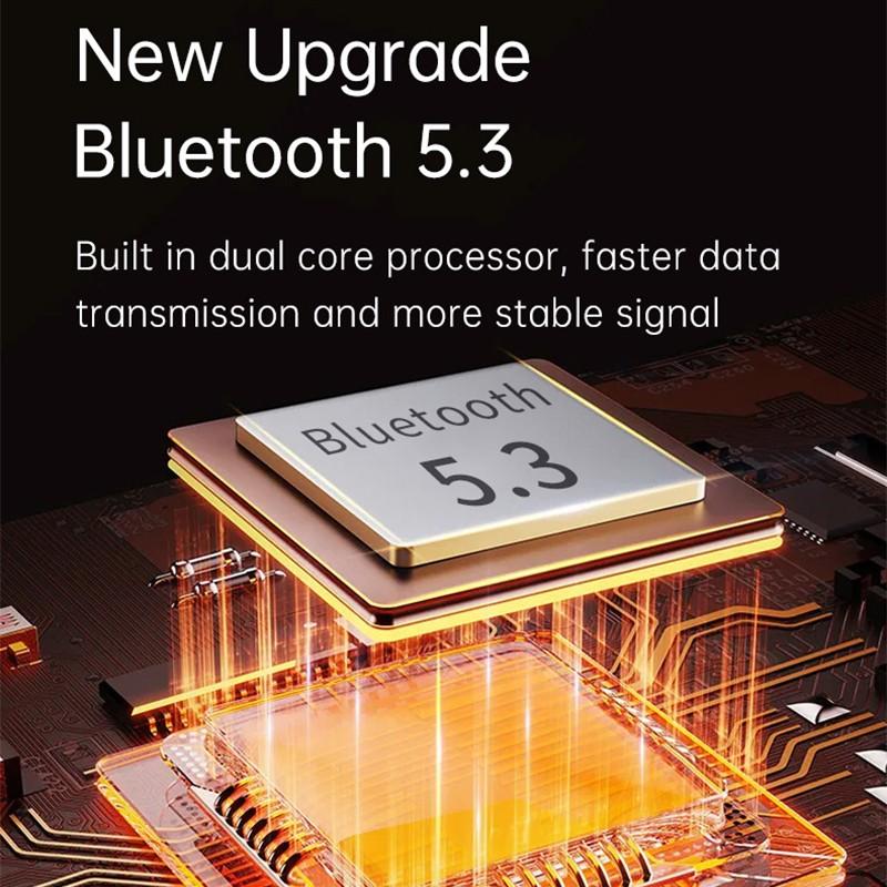 Bluetooth 5.3 FM-передатчик Беспроводной автомобильный MP3-плеер AUX Аудио Поддержка Bluetooth Вызовы Навигация Автомобильное QC3.0 PD3.0 Быстрое зарядное устройство