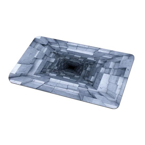 3D Оптическая Иллюзия Ловушка Придверный Коврик Бесконечная Бездна Ковер Реалистичный Визуальный Придверный Коврик Нескользящий Напольный Коврик