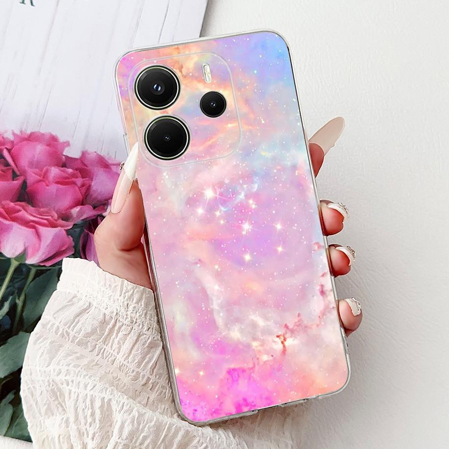 Силиконовый чехол для Xiaomi Redmi Note 14 4G EU 2025, чехол, крутой Лев Леопард Дракон Животные, мягкий тонкий чехол для Note14 4G EU, чехол