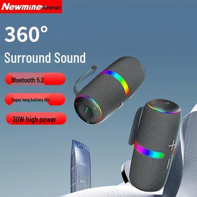 Портативная беспроводная Bluetooth-колонка Newman N511, штекер CN (адаптер в комплекте)