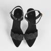 2026 New 12.5CM Square Toe Crystal Sandals, Transparent Non-slip Heels, Sexy Car Model Nightclub Party Shoes LFD-19876-A36