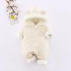 Winter Baby Jumpsuit: Thick Warm Cotton Romper for Boys and Girls