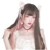 Heat-resistant (up To 180 Degrees Celsius), Women's Long, Full Wig In Brown-pink with Two Colors. Lolita Style, Perfect for Harajuku.