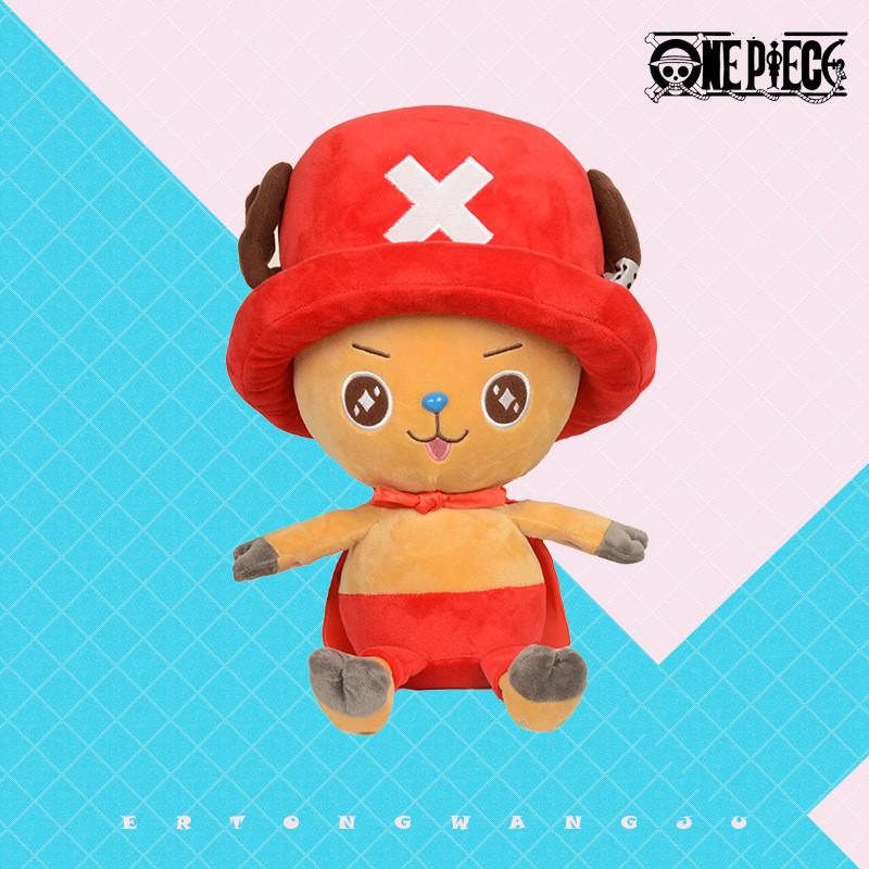45 см One Piece Луффи Тони Тони олененок-костолом Мягкая плюшевая игрушка Автомобиль Кровать Диван домашний декор Украшения Подушка Кукла Подарок для девочки