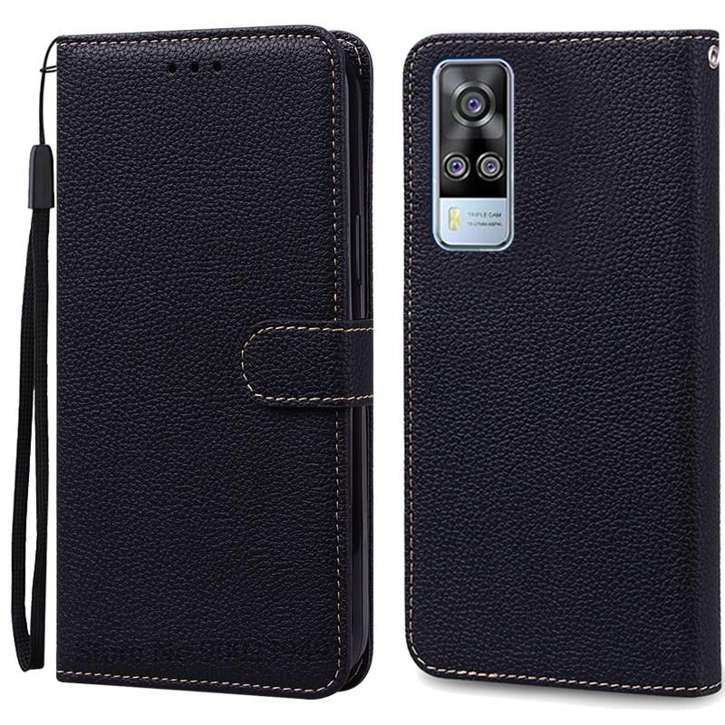 Для Vivo Y31 2021 Чехол V2036 Чехол-книжка с кошельком Для Vivo Y51 Y51A V2030 Y 51 31 Чехол VivoY31 Для Vivo Y33 Y53S 4G Мягкая обложка Funda