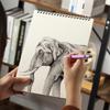 Ручка Милый механический карандаш включает запасные стержни и г-н. - набор, ластик, 6 штук.