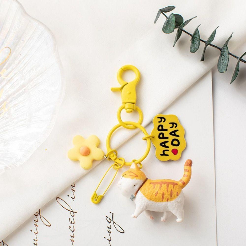 Кошка Кошка Брелки Украшения Брелок Пряжка Милый Брелок Любители Домашних Животных