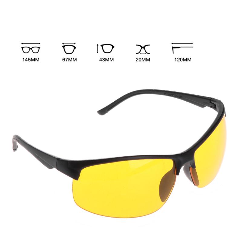 2022 Night Vision Glasses Man Fishing Cycling Outdoor Sunglasses Yellow Lens Protection Unisex UV400 Fishing