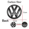 1Pc For VW Polo 6 6C 2014-2018 Volkswagen Rear Trunk Lid Front Grill Badge Emblem Logo Decorative Auto Replacement Accessories zxc088