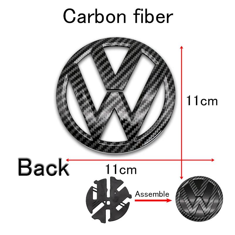 1Pc For VW Polo 6 6C 2014-2018 Volkswagen Rear Trunk Lid Front Grill Badge Emblem Logo Decorative Auto Replacement Accessories zxc088