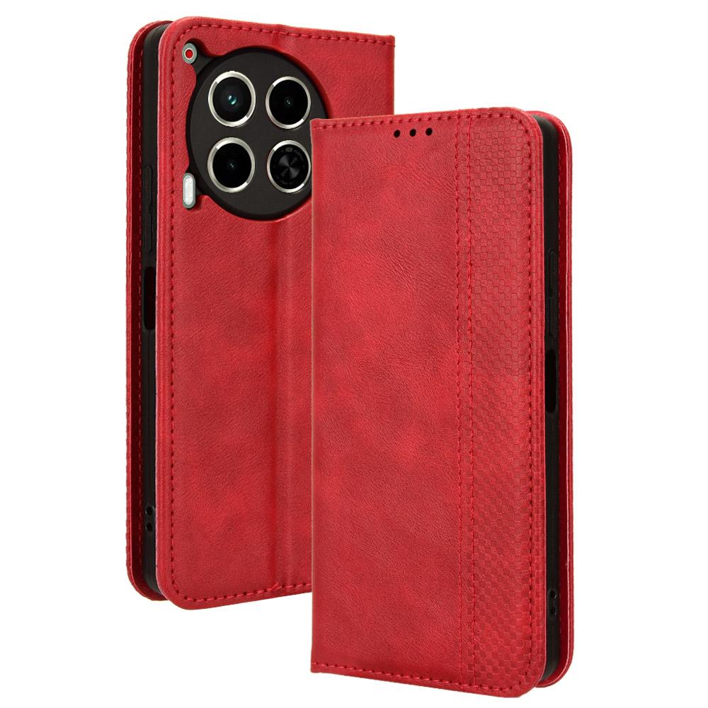 Для TECNO Camon 30 4G CL6/5G CL7 Чехол Кошелек PU Кожаный Флип Чехол-подставка для телефона