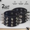 Fashionable Punk Gothic Dark Retro Couple Leather PU Bracelet Couple Bracelet Bracelet