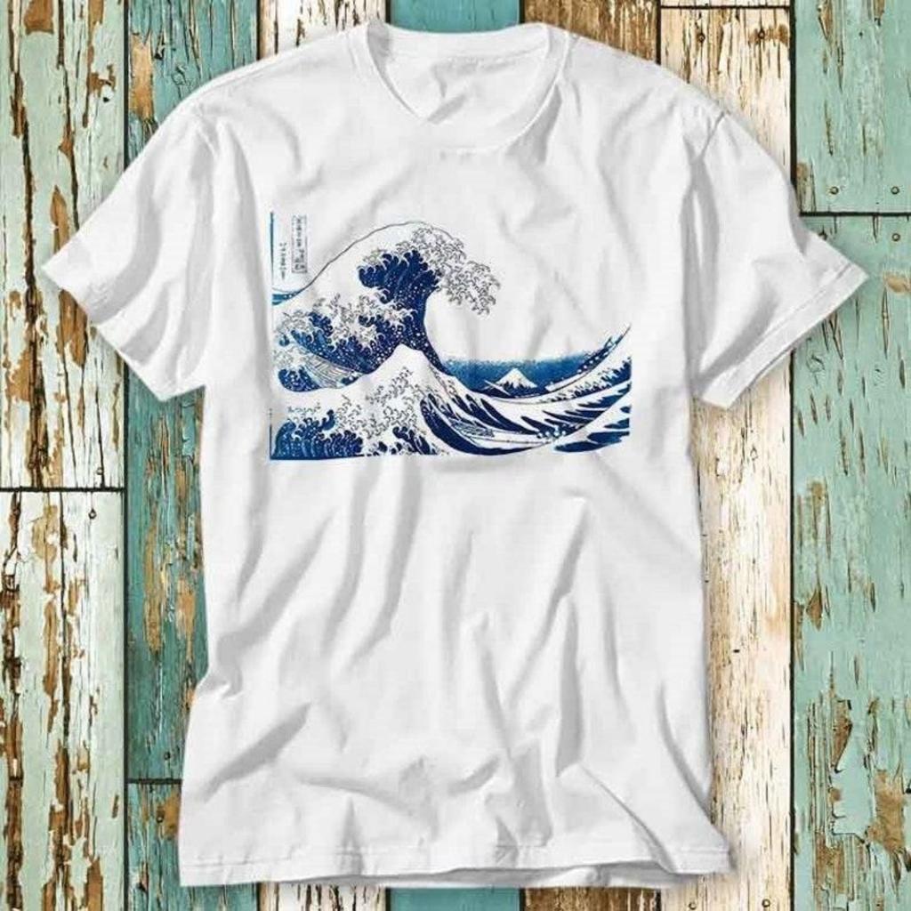 230 г/м² 100% хлопок The Great Wave Off Kanagawa Under Wave Ramen Art футболка топ дизайн унисекс женская мужская футболка ретро мода винтажная рубашка S768
