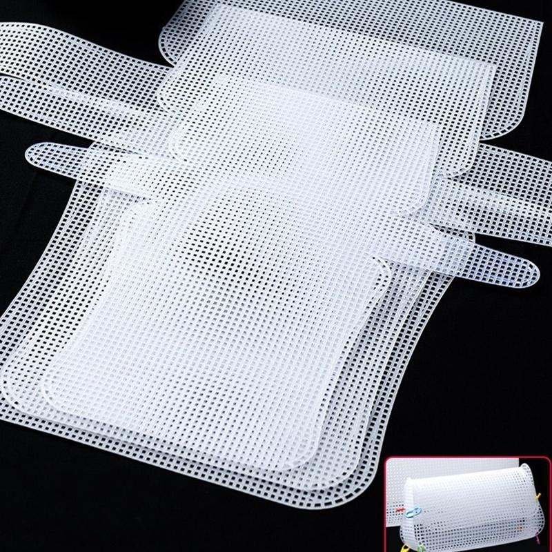 Набор для плетения сумок своими руками с легкой пластиковой сетчатой тканью