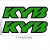 2 шт. Наклейки на мотоцикл Мотокросс Передние вилки Kyb Showa Wp для амортизаторов Крутой логотип Винил Подвеска Прочные виниловые наклейки